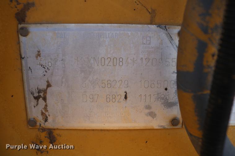 image for item DC7596 1997 Caterpillar 416C backhoe