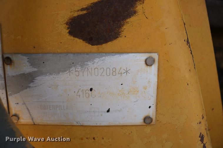 image for item DC7596 1997 Caterpillar 416C backhoe