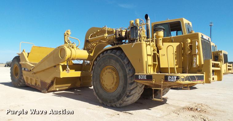 image for item DD1210 1989 Caterpillar 631E conventional scraper