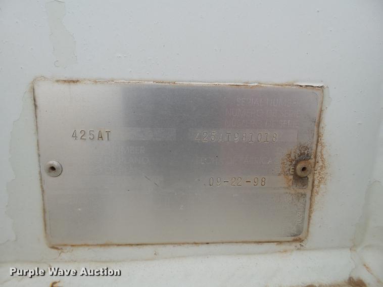 image for item DD1223 1998 International 4900 Crew Cab railroad service truck with crane