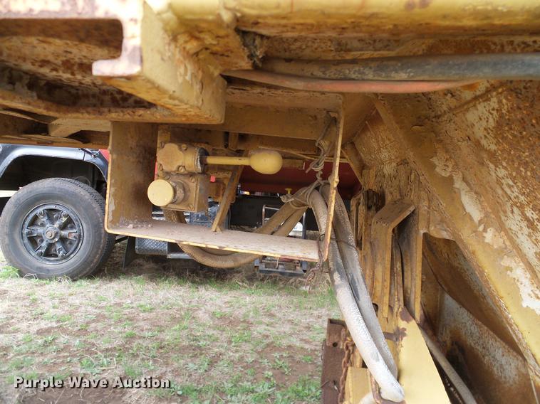 image for item DD1308 1980 Fruehauf DES-M2-1722/37-35 bottom dump trailer