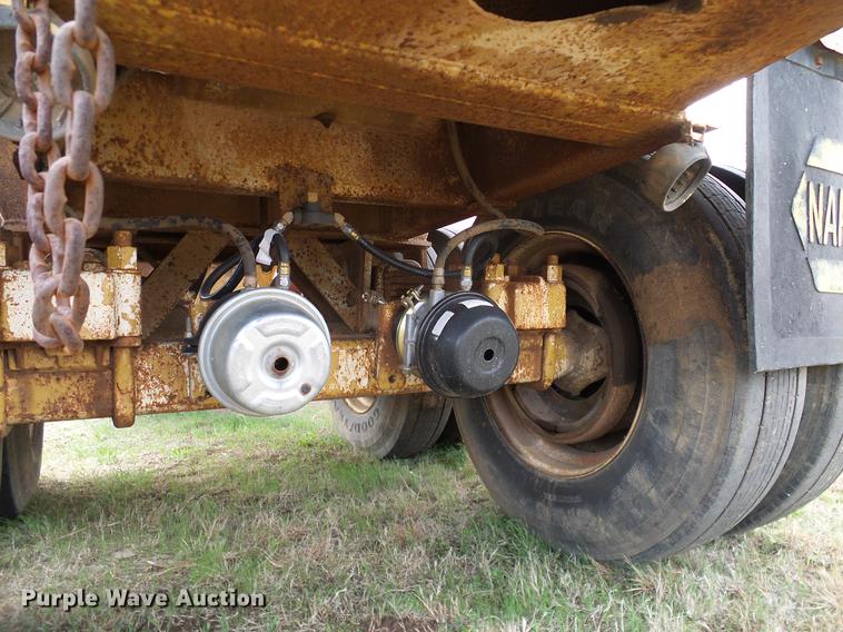 image for item DD1308 1980 Fruehauf DES-M2-1722/37-35 bottom dump trailer