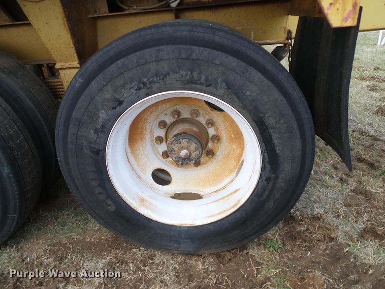 image for item DD1308 1980 Fruehauf DES-M2-1722/37-35 bottom dump trailer