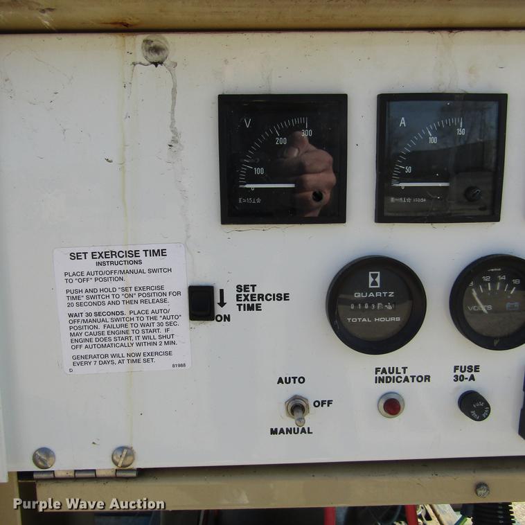 image for item DD2711 1998 Generac 00995-1 generator