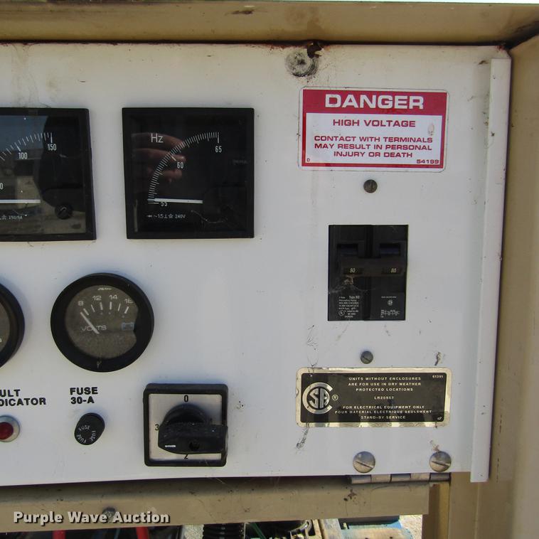 image for item DD2711 1998 Generac 00995-1 generator