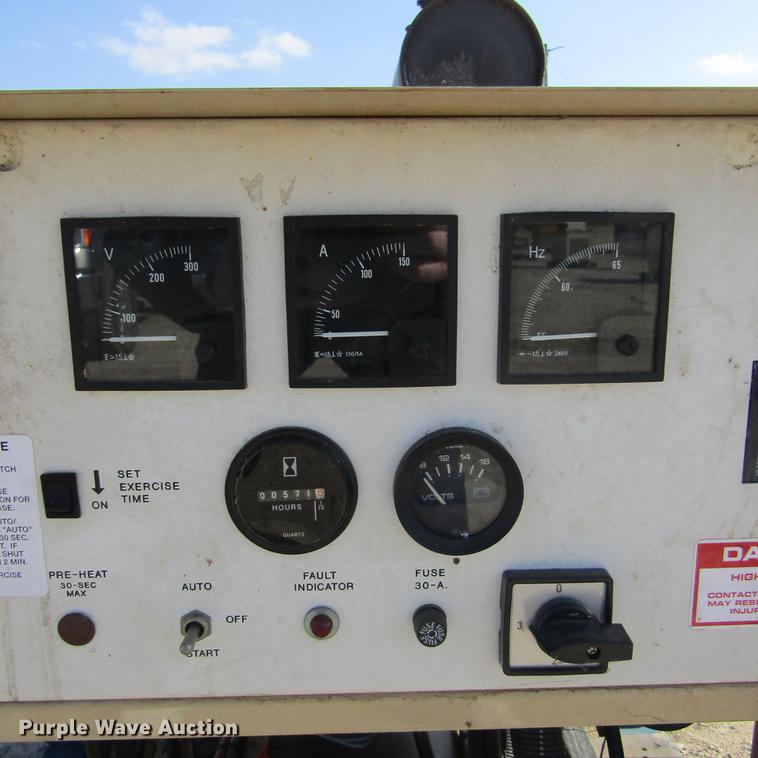 image for item DD2712 1998 Generac 00752-6 generator