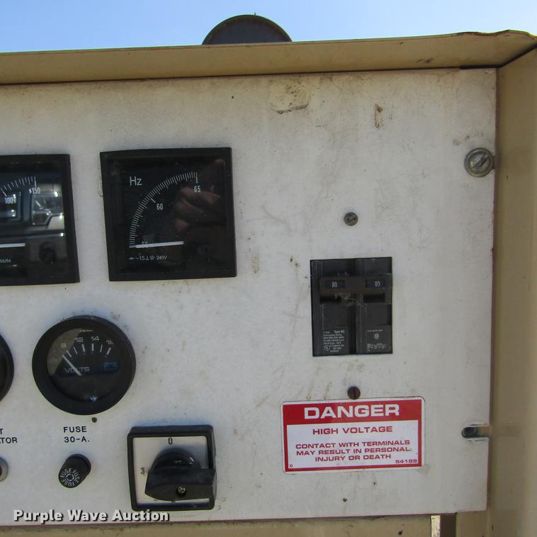 image for item DD2712 1998 Generac 00752-6 generator