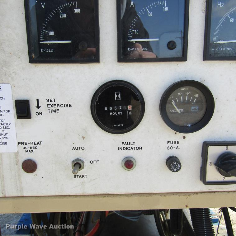 image for item DD2712 1998 Generac 00752-6 generator