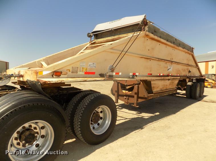 image for item DD2763 1978 Load King 182ST-1 bottom dump trailer