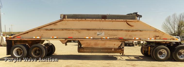 image for item DD2763 1978 Load King 182ST-1 bottom dump trailer