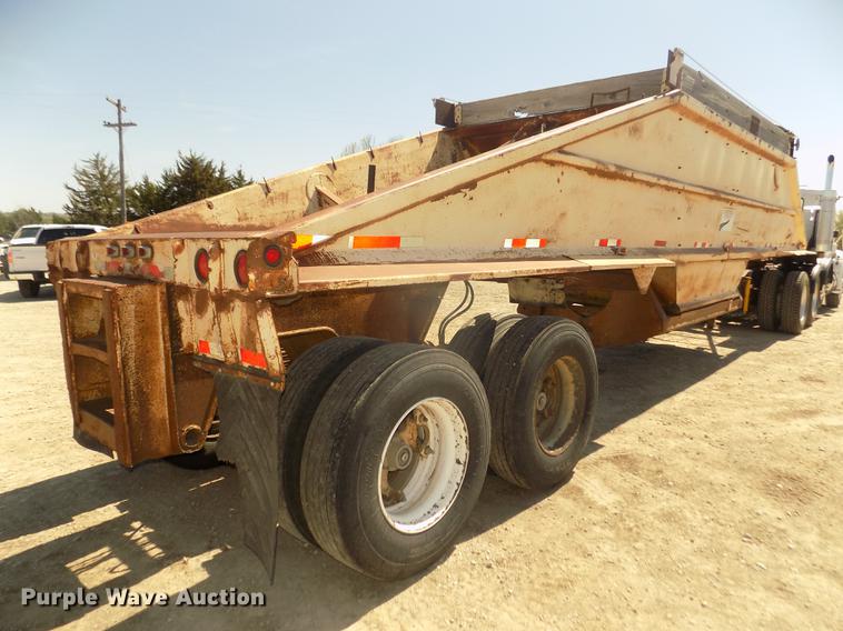 image for item DD2763 1978 Load King 182ST-1 bottom dump trailer