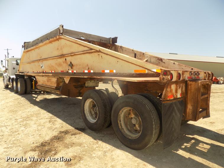 image for item DD2763 1978 Load King 182ST-1 bottom dump trailer