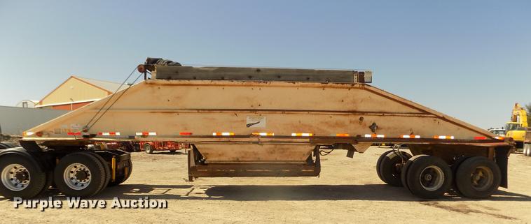 image for item DD2763 1978 Load King 182ST-1 bottom dump trailer