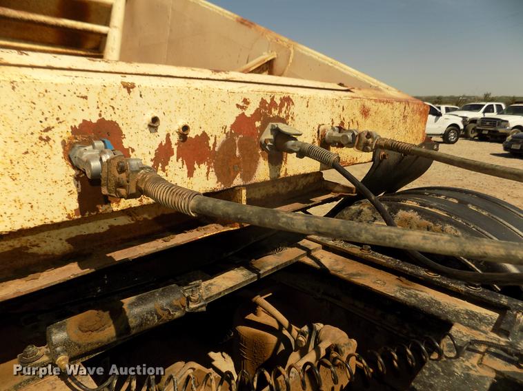 image for item DD2763 1978 Load King 182ST-1 bottom dump trailer