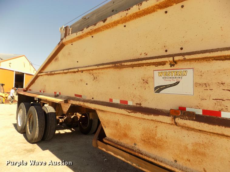image for item DD2763 1978 Load King 182ST-1 bottom dump trailer
