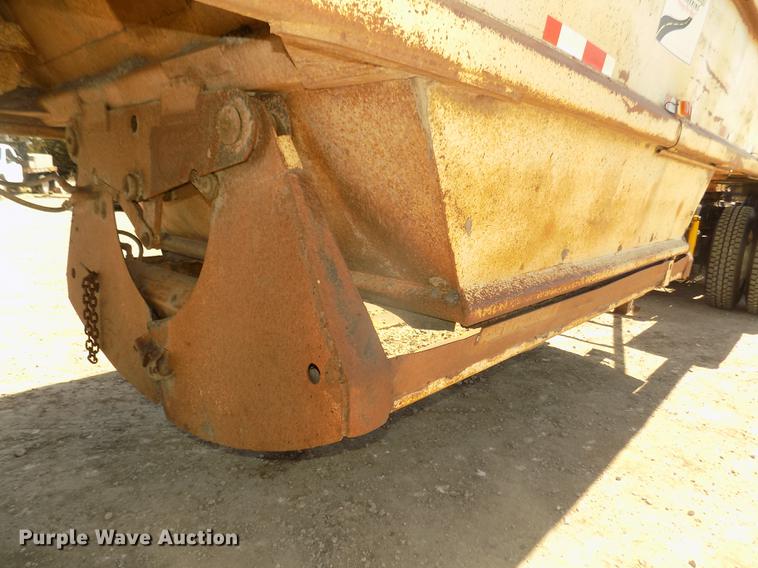 image for item DD2763 1978 Load King 182ST-1 bottom dump trailer