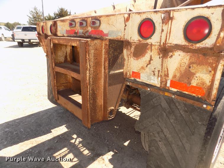 image for item DD2763 1978 Load King 182ST-1 bottom dump trailer