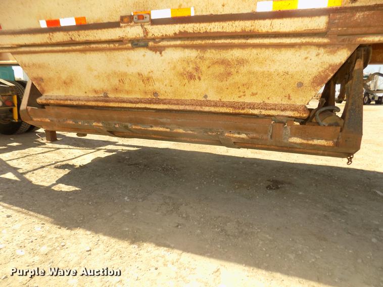 image for item DD2763 1978 Load King 182ST-1 bottom dump trailer