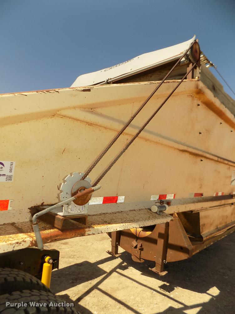 image for item DD2763 1978 Load King 182ST-1 bottom dump trailer