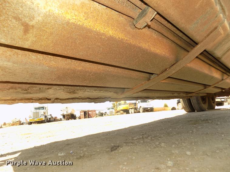 image for item DD2763 1978 Load King 182ST-1 bottom dump trailer