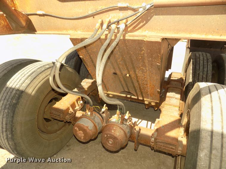 image for item DD2763 1978 Load King 182ST-1 bottom dump trailer