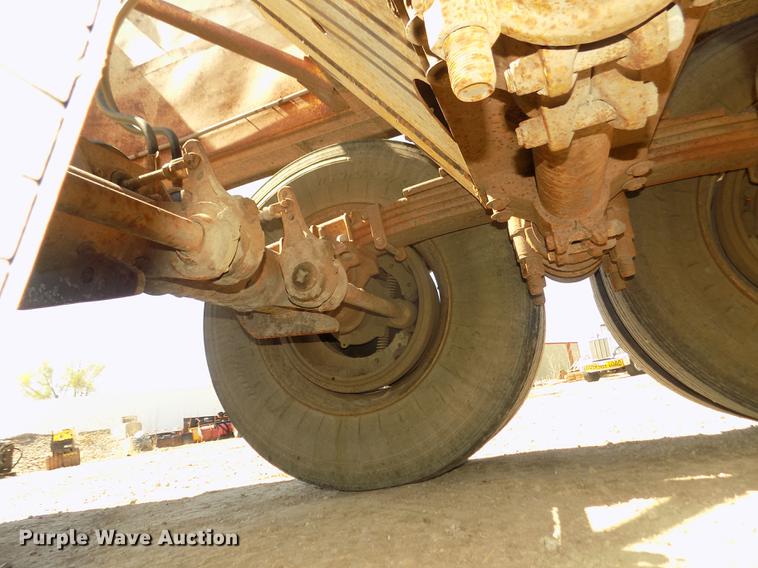 image for item DD2763 1978 Load King 182ST-1 bottom dump trailer