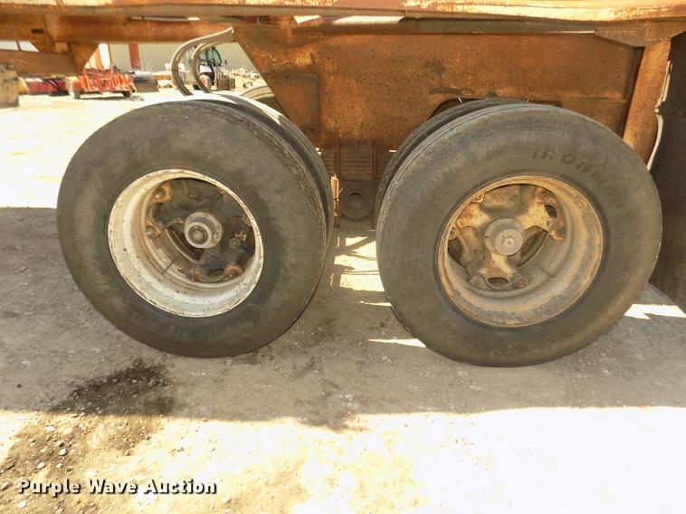 image for item DD2763 1978 Load King 182ST-1 bottom dump trailer