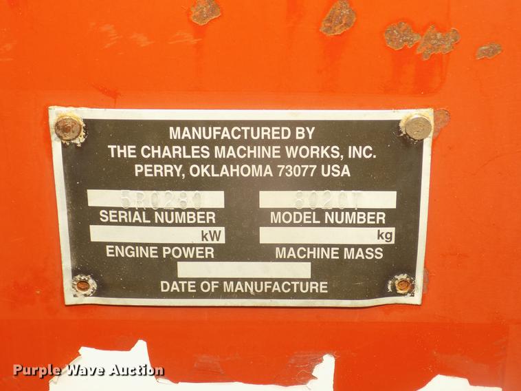 image for item DD2774 1998 Ditch Witch 8020T trencher