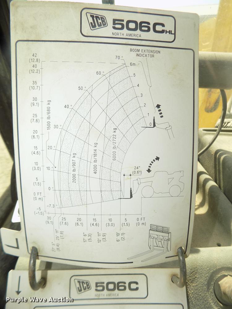 image for item DD2776 2002 JCB 506C HL telehandler