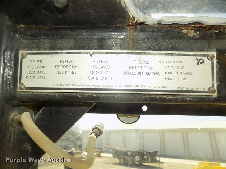 image for item DD2776 2002 JCB 506C HL telehandler