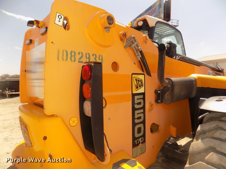 image for item DD2777 2008 JCB 550-170 telehandler