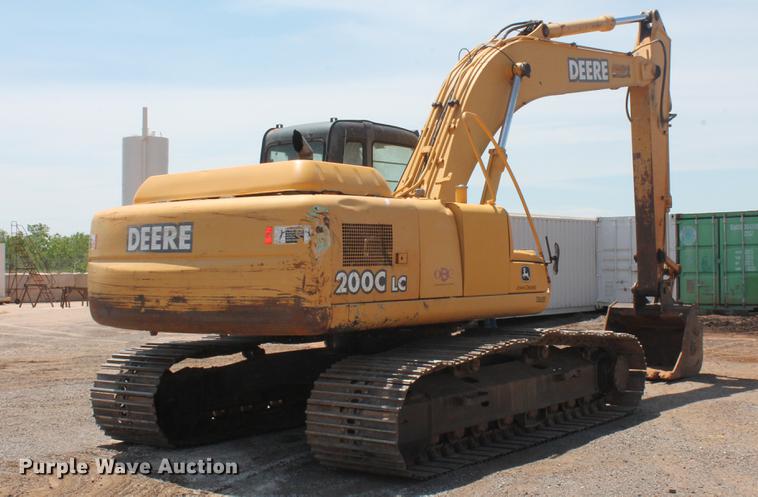 image for item DD4955 2005 John Deere 200C LC excavator