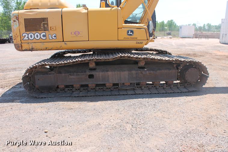 image for item DD4955 2005 John Deere 200C LC excavator