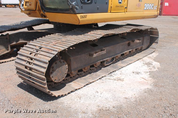 image for item DD4955 2005 John Deere 200C LC excavator