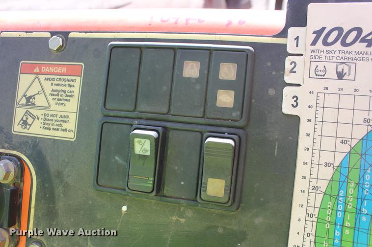 image for item DD4960 2008 Sky Trak 10042 telehandler