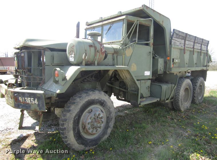image for item DD7439 1972 Am General M817 dump truck