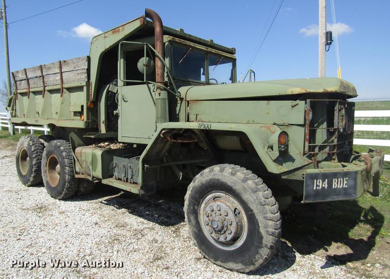 image for item DD7439 1972 Am General M817 dump truck