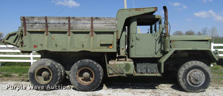 image for item DD7439 1972 Am General M817 dump truck