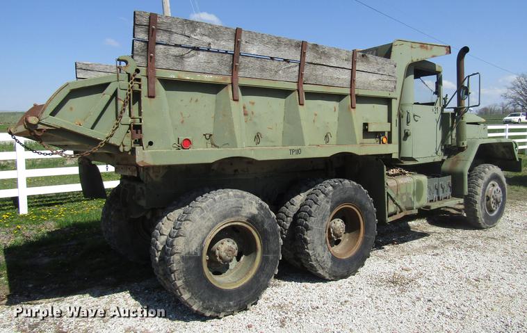 image for item DD7439 1972 Am General M817 dump truck