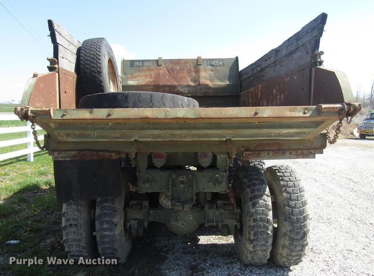 image for item DD7439 1972 Am General M817 dump truck