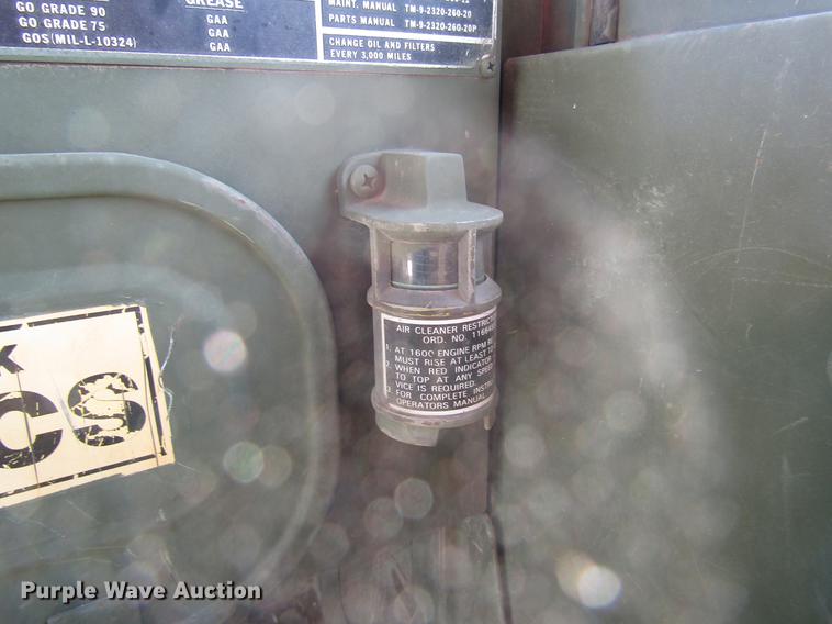 image for item DD7439 1972 Am General M817 dump truck