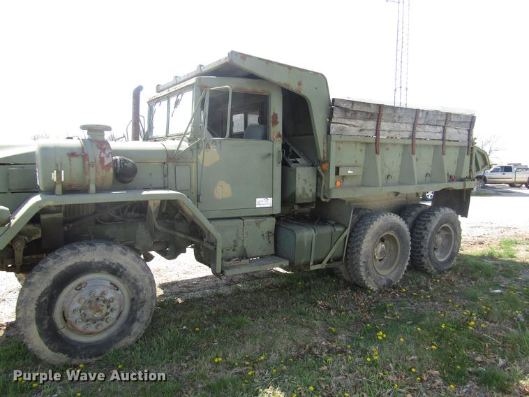 image for item DD7439 1972 Am General M817 dump truck