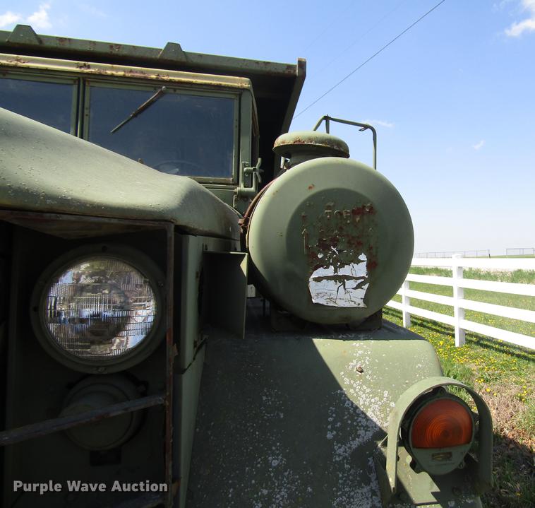 image for item DD7439 1972 Am General M817 dump truck