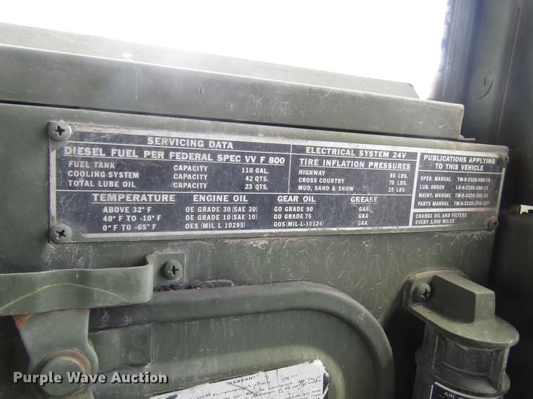 image for item DD7441 Am General M817 dump truck