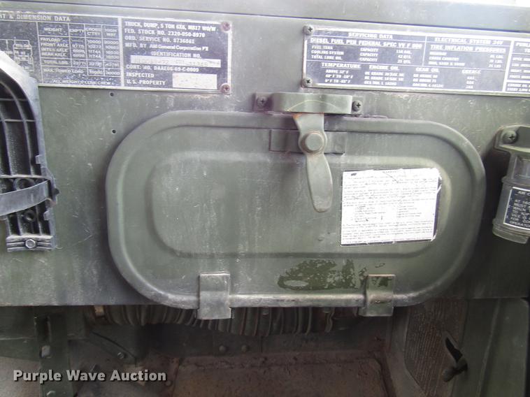 image for item DD7441 Am General M817 dump truck