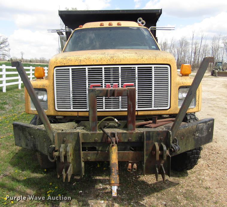 image for item DD7443 1993 GMC TopKick dump truck