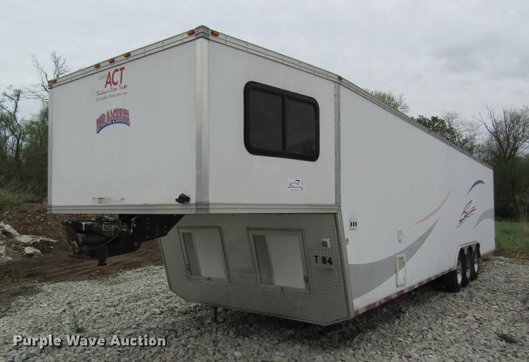 image for item DD8417 2006 Aluminum Cargo Trailers ACTLQ8538TTA4 enclosed cargo trailer