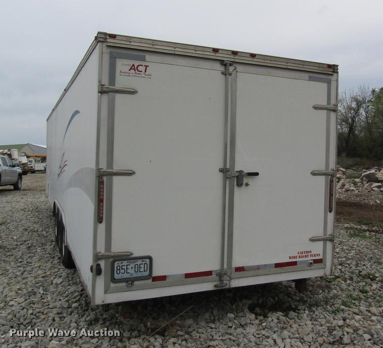 image for item DD8417 2006 Aluminum Cargo Trailers ACTLQ8538TTA4 enclosed cargo trailer