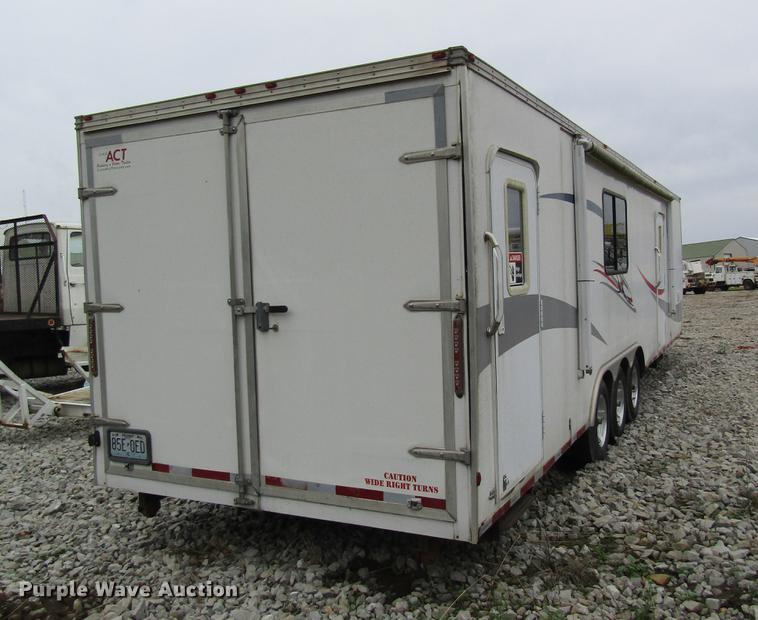 image for item DD8417 2006 Aluminum Cargo Trailers ACTLQ8538TTA4 enclosed cargo trailer