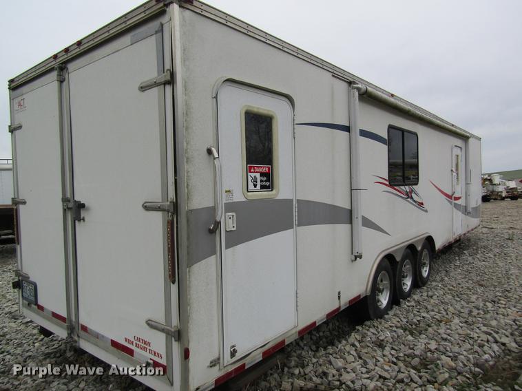 image for item DD8417 2006 Aluminum Cargo Trailers ACTLQ8538TTA4 enclosed cargo trailer